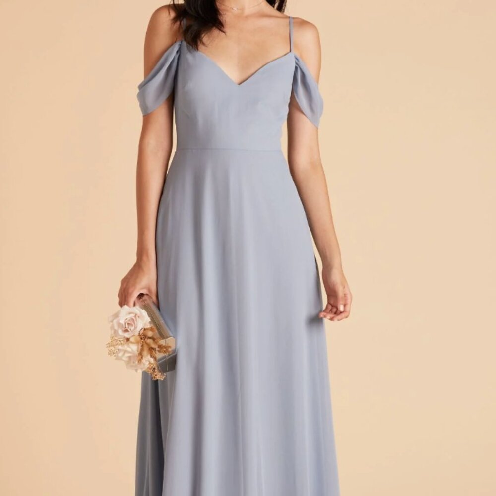 Birdy Grey Devin Dusty Blue Chiffon Size S